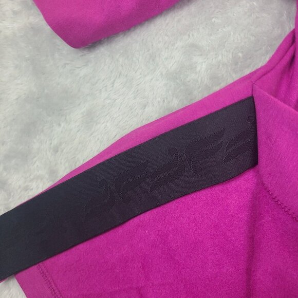 Fabletics Isabel‎ Wide Sleeve Pullover Sweatshirt Sz Medium Wine 0929 Womens - Picture 5 of 9